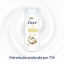Loção Hidratante Corporal Dove Floral Óleo de Coco e Leite de Amêndoas com 400ml