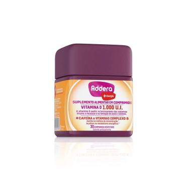 Vitamina D Addera +Energia 1.000UI com 30 Comprimidos
