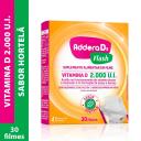 Vitamina D Addera D3 Flash 2.000UI Hortelã com 30 Sachês