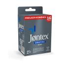 Preservativo Jontex Sensitive com 16 Unidades