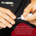 Base e Esmalte Fortalecedor de Unhas LaKesia Duo Branco Quinoa com 9ml