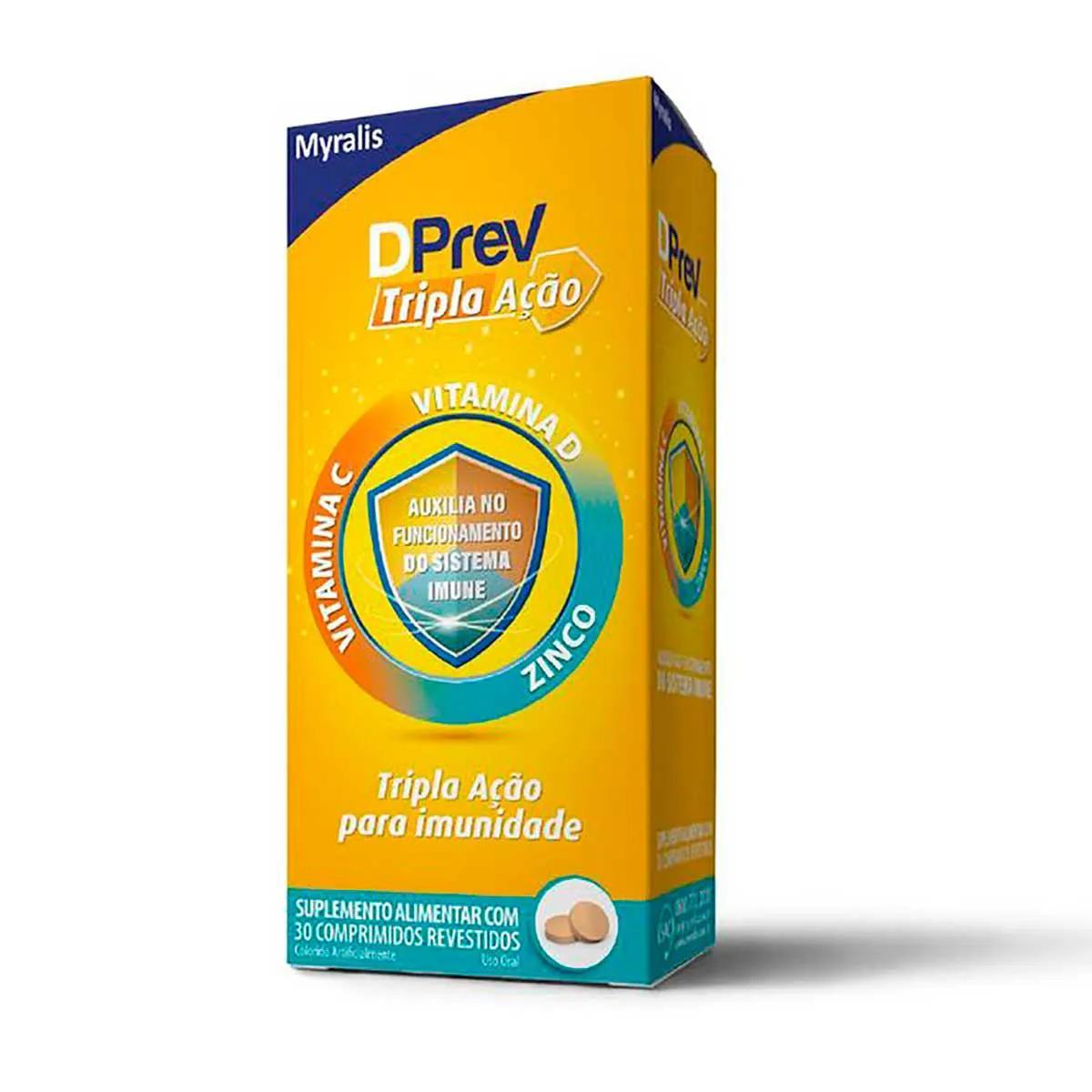 Dprev Tripla Ação 1.000UI com 30 comprimidos