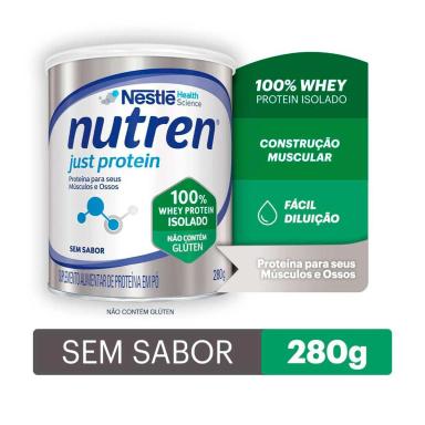 Suplemento Alimentar Nutren Just Protein Sem Sabor 280g