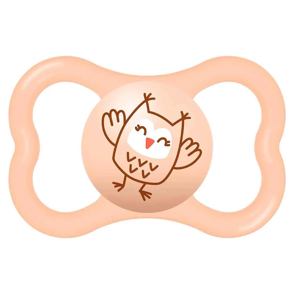 Kit Chupeta MAM Air Cor Rosa Tamanho 3 - maiores de 16 meses com 2 unidades