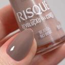 Esmalte Cremoso Risqué Revolução das Cores Se Joga no Bege com 8ml