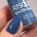 Esmalte Cremoso Risqué Revolução das Cores De Pacífico Só o Oceano com 8ml