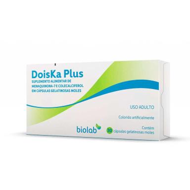 Suplemento Alimentar Doiska Plus com 30 Cápsulas