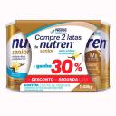 Kit Suplemento Alimentar Nutren Senior Baunilha 2 unidades com 740g cada