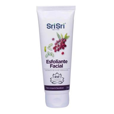 Esfoliante Facial Sri Sri Aloe Vera & Uva com 100ml