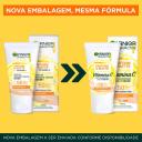 Protetor Solar Hidratante Facial Garnier Uniform & Matte Vitamina C FPS 50 Cor Clara 40g