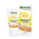 Protetor Solar Hidratante Facial Garnier Uniform & Matte Vitamina C FPS 50 Cor Morena 40g