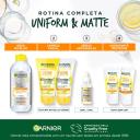 Protetor Solar Hidratante Facial Garnier Uniform & Matte Vitamina C FPS 50 Cor Morena 40g