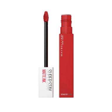 Batom Líquido Maybelline Super Stay Matte Ink Spiced Edition Hustler com 5ml