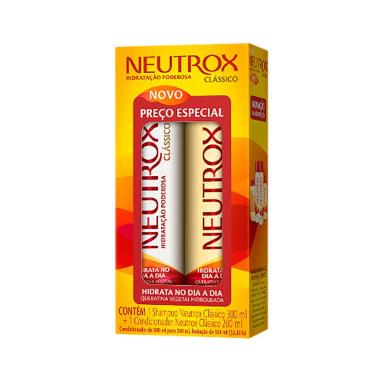 Kit Neutrox Clássico Shampoo com 300ml + Condicionador com 200ml
