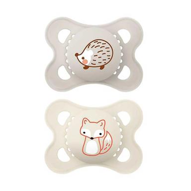 Kit Chupeta MAM Original Bichinhos Tamanho 1 - 0 a 6 meses Cores Sortidas com 2 unidades