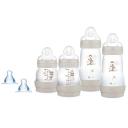 Kit Mamadeira MAM Easy Start Cinza com 4 unidades