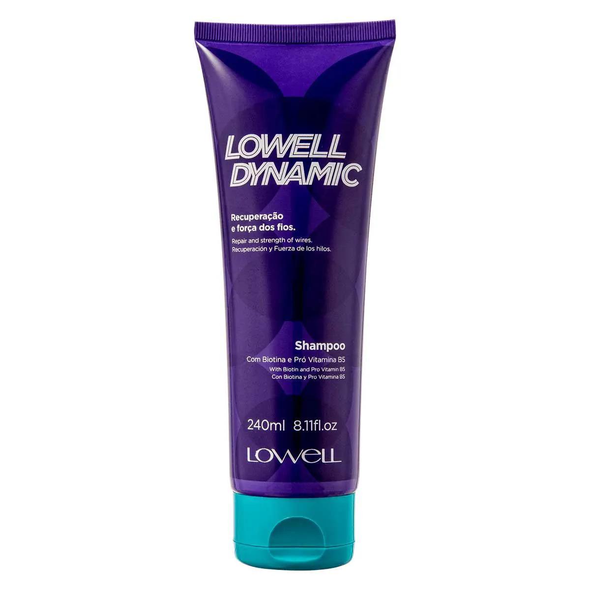 Shampoo Lowell Dynamic com 240ml