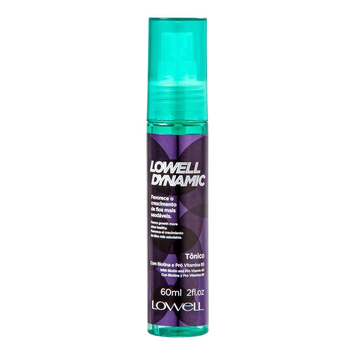 Tônico Capilar Lowell Dynamic com 60ml