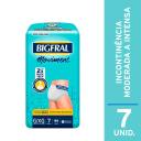Roupa Íntima Bigfral Moviment Unissex G/XG 7 unidades