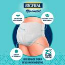 Roupa Íntima Bigfral Moviment Unissex G/XG 7 unidades
