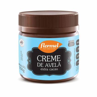 Creme de Avelã Extra Cacau Flormel Zero Açúcar com 150g