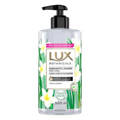 Sabonete Líquido para Mãos Lux Botanicals Capim Limão & Frangipani com 500ml