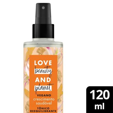 Tônico Reequilibrante Love, Beauty And Planet Maca Peruana & Cumaru com 120ml