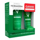 Kit Gel de Limpeza Facial Vichy Normaderm Pele Mista a Oleosa 150g + 40g