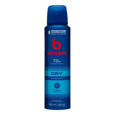 Desodorante Bozzano Dry Antitranspirante Aerosol com 90g