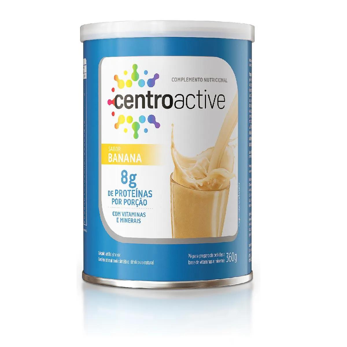 Suplemento Alimentar Centroactive Banana com 360g