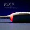 Escova Elétrica Oral-B Genius 8000 Bivolt Recarregável + 2 Refis Sensi Ultrafino e CrossAction