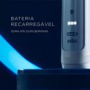 Escova Elétrica Oral-B Genius 8000 Bivolt Recarregável + 2 Refis Sensi Ultrafino e CrossAction