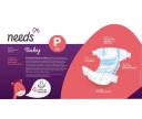 Fralda Needs Baby P - 22 Unidades