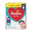 Fralda Pampers Supersec M - 90 Unidades