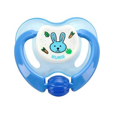 Chupeta Ortodôntica Kuka Lovely Tamanho 2 Azul com 1 unidade
