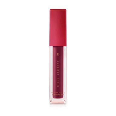 Batom Líquido Niina Secrets Skinny Matte Cor Vinho Jasmin com 4ml