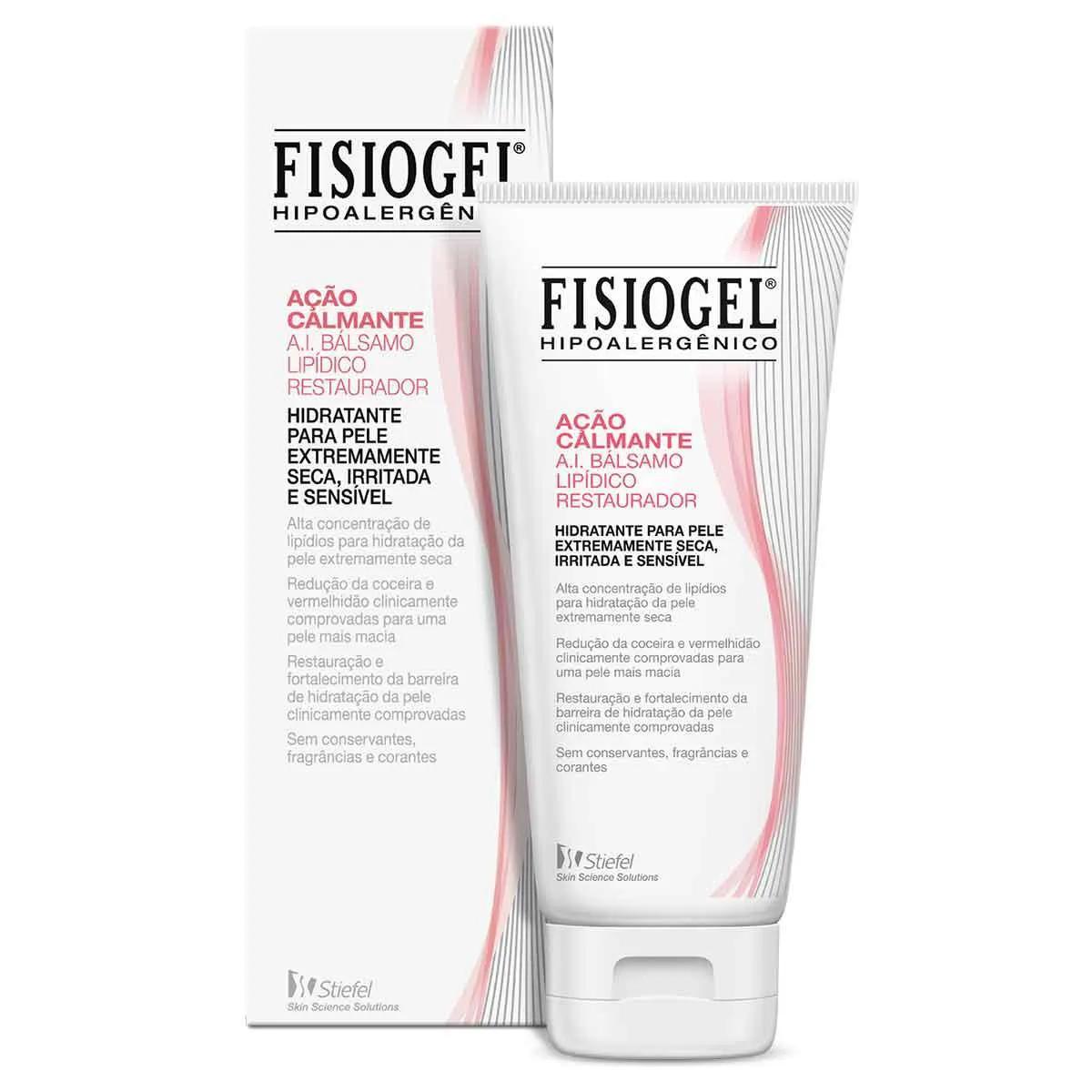 Hidratante Corporal Lipídico Restaurador Fisiogel AI Ação Calmante com 150g