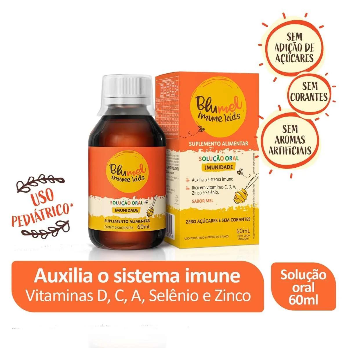 Polivitamínico Blumel Imune KIds Infantil 60ml