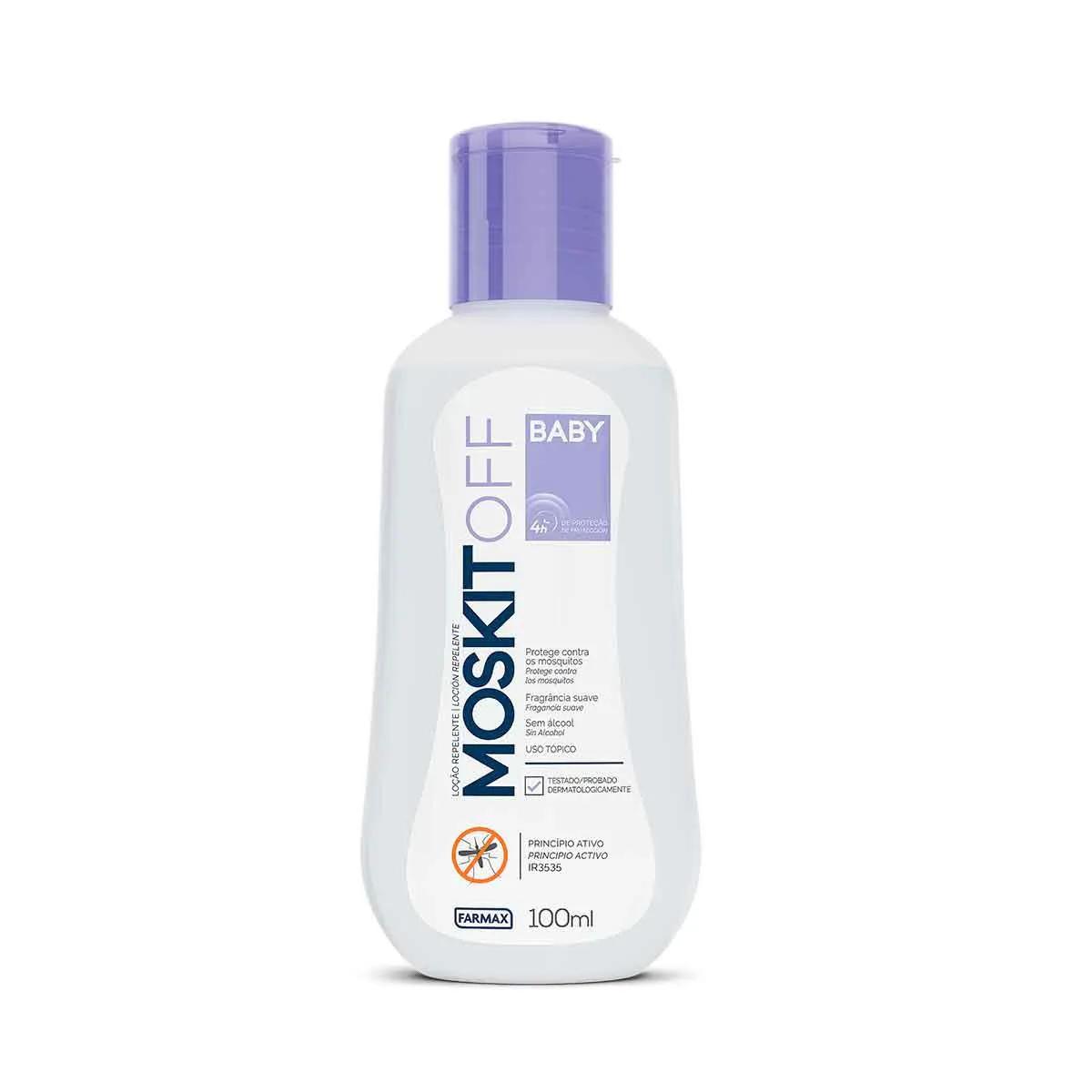 Repelente de Inseto Moskitoff Baby Loção com 100ml