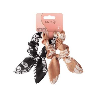 Elástico para Cabelo Lanossi Hair Cloud com 2 Unidades