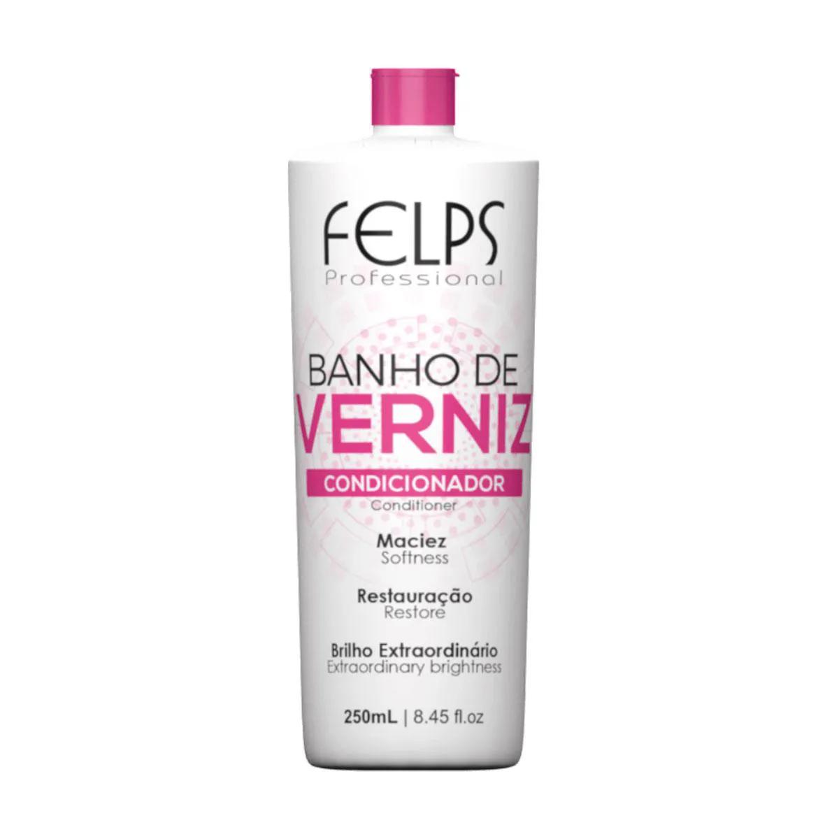 Condicionador Felps Banho de Verniz com 250ml