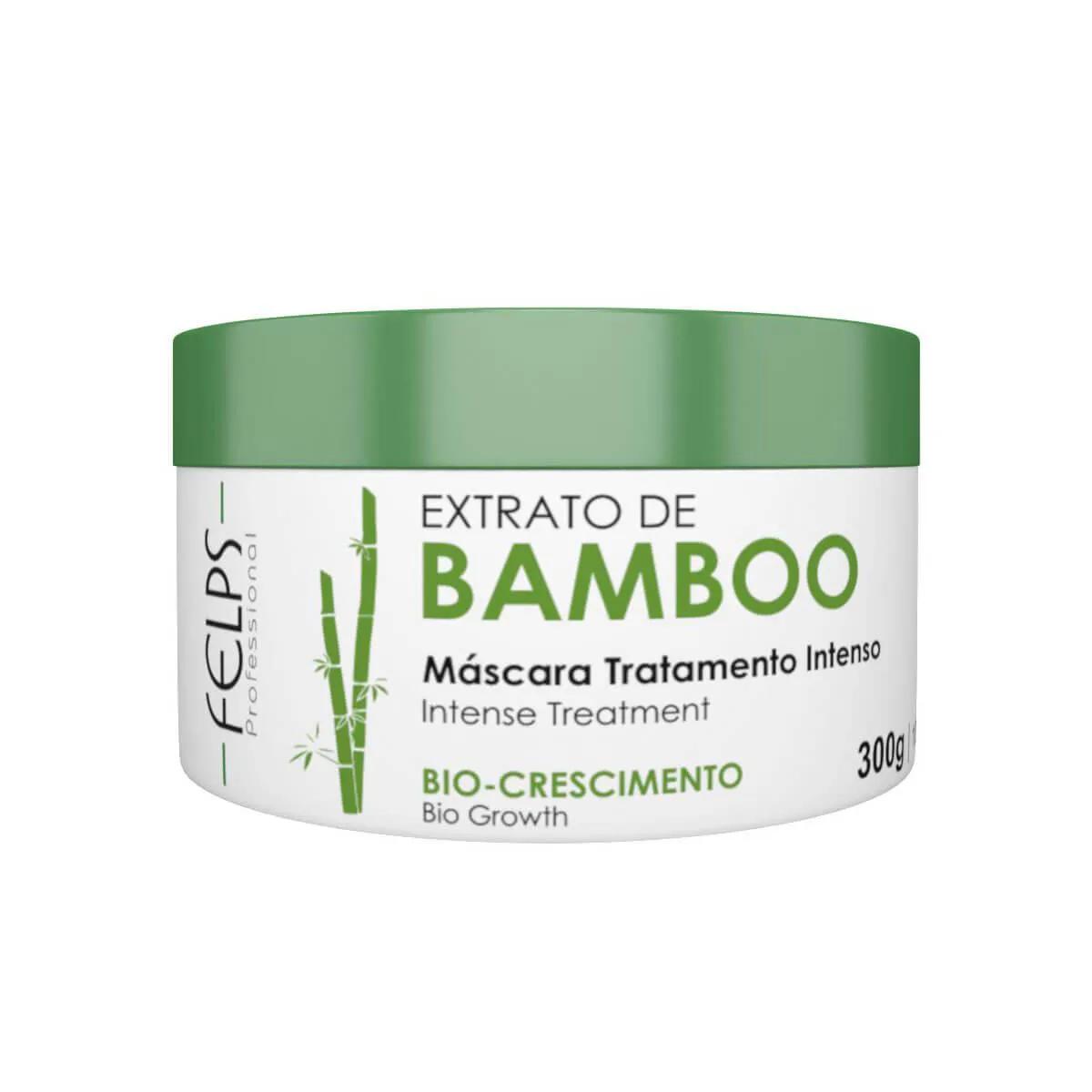 Máscara de Tratamento Capilar Intenso Felps Extrato de Bamboo com 300g