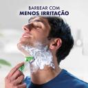 Aparelho de Barbear Gillette Mach3 Sensitive + 9 Cargas