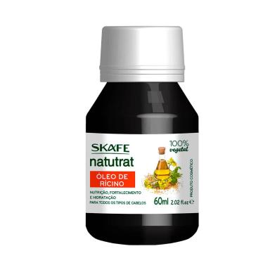 Óleo Capilar Skafe Natutrat Rícino com 60ml