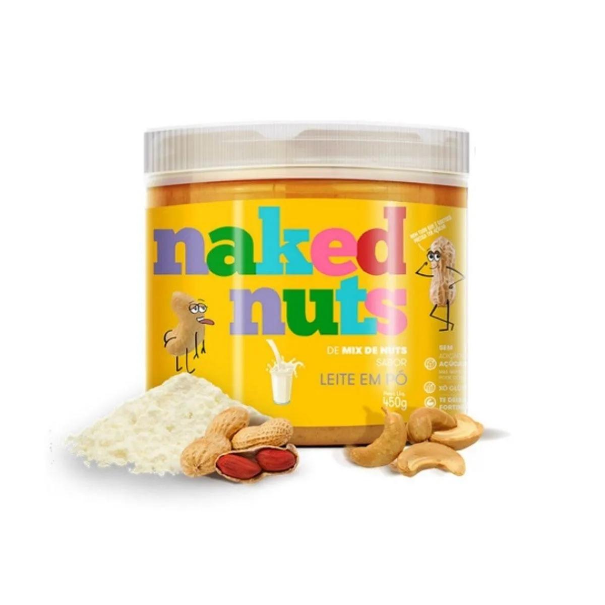 Pasta Mix de Nuts com Leite em Pó com 450g