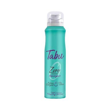 Desodorante Aerossol Tabu Zero Alumínio com 150ml