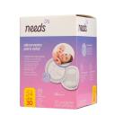 Absorventes para Seios Needs Toque Suave com 30 Unidades