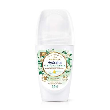 Desodorante Roll-On Francis Hydratta Flor de Maçã Verde da Tailândia 50ml