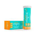 Suplemento Alimentar C-Triple Vitamina C + Vitamina D + Zinco com 10 Comprimidos Efervescentes