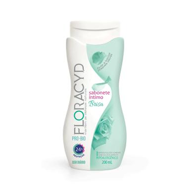 Sabonete Líquido Íntimo Floracyd Brisa com 200ml
